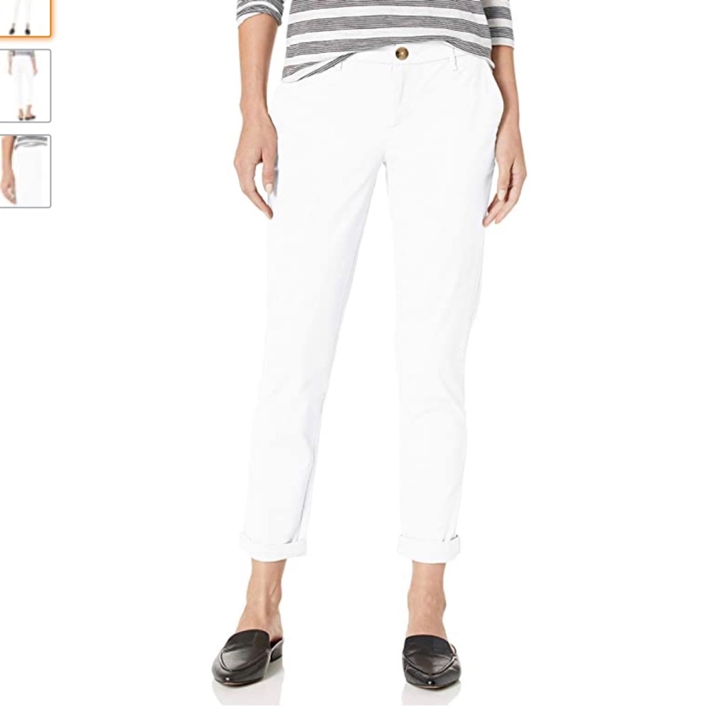 TOMMY HILFIGER RELAXED HAMPTON CHINO SZ 14 WHITE